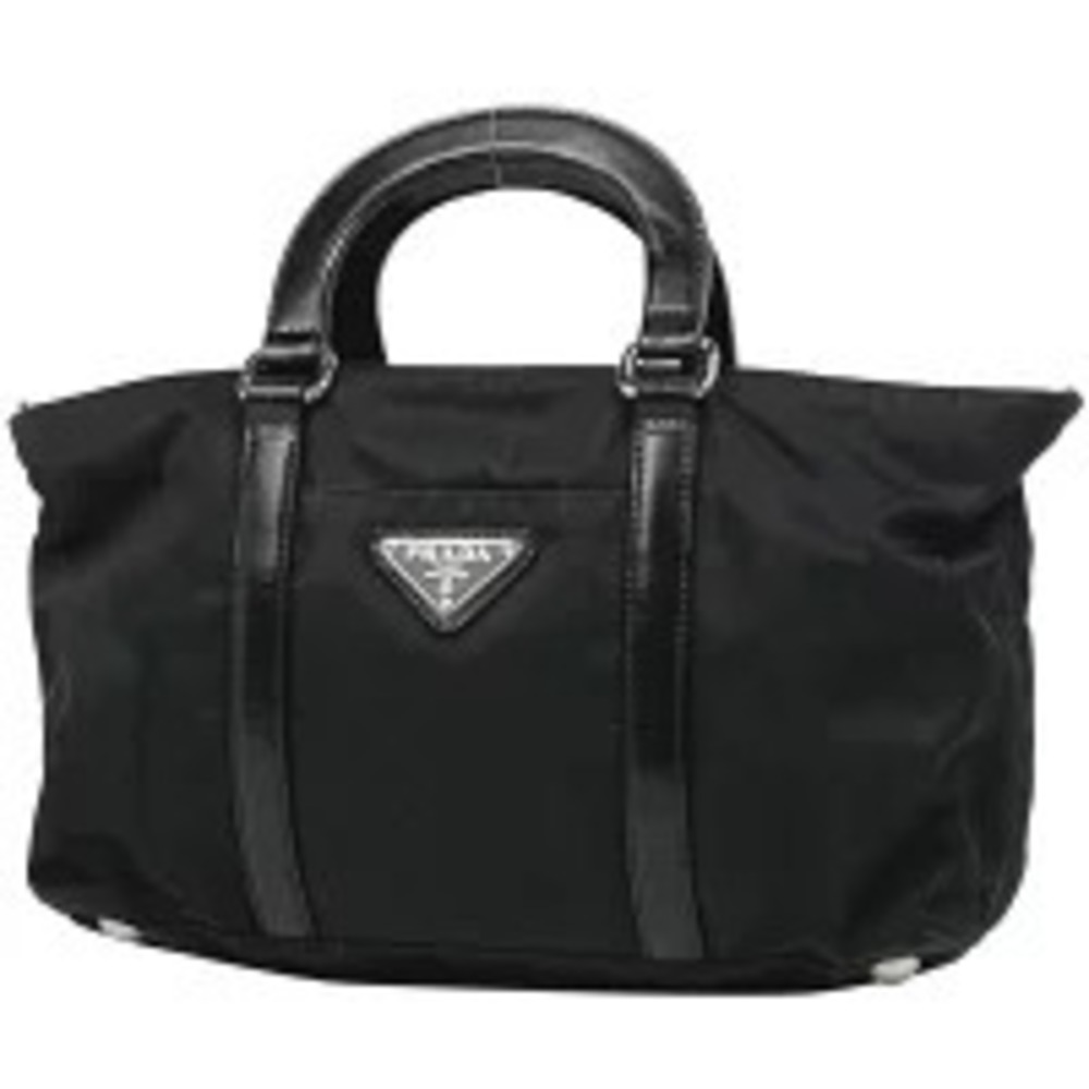Prada Plate 2way Shoulder Bag Nero Black